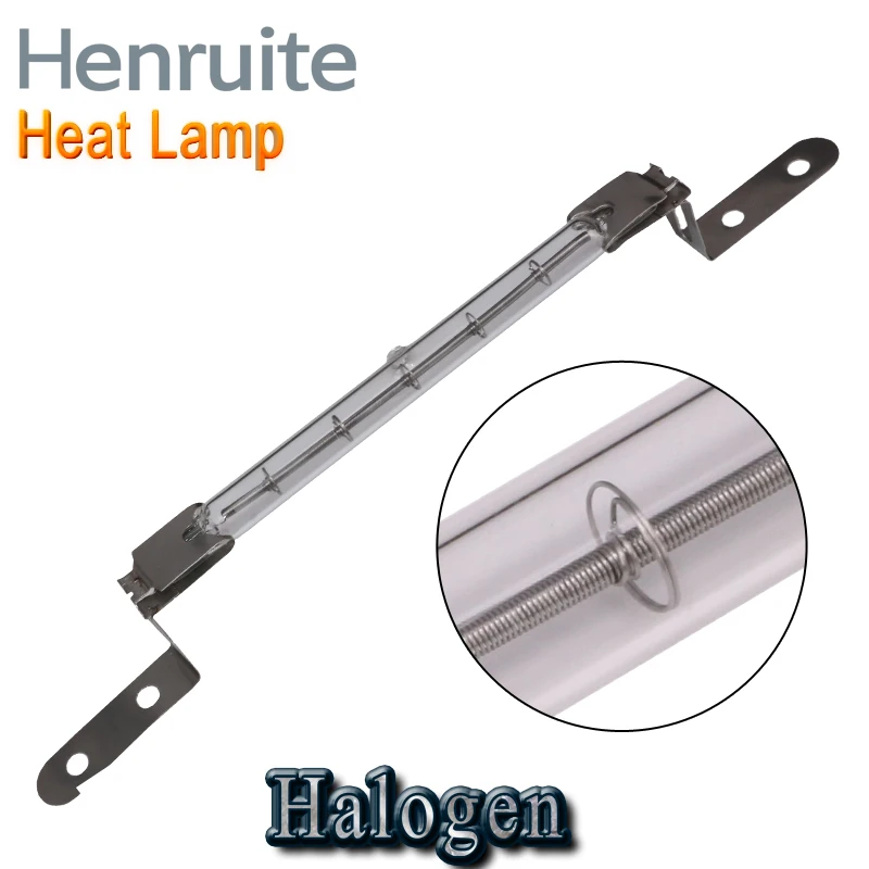 
infrared heating lamp plastic bottle blowing machine heating system 1000w halogen heat lamp clear quartz tube 