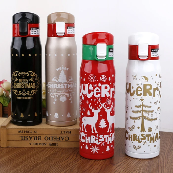 

Wholesale Custom Printed Double Wall Vacuum Insulated Stainless Steel Water Bottle, Green;blue;red;gold and black