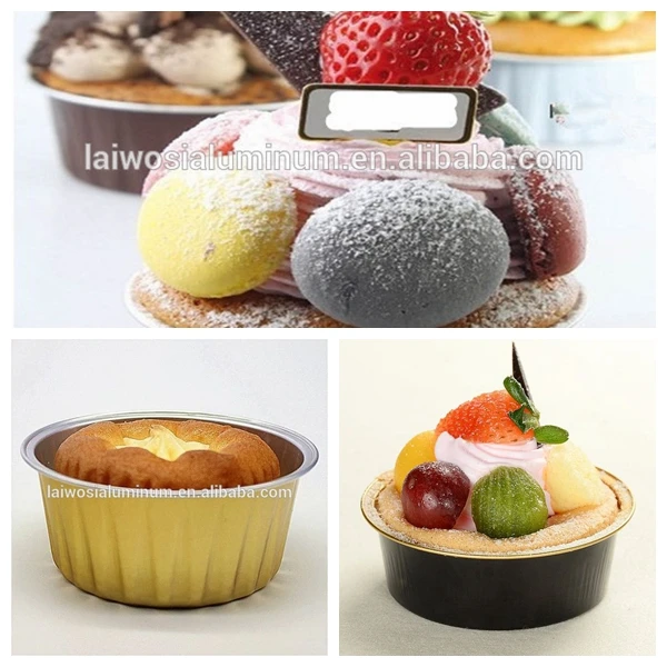 Wholesale aluminium foil cake cup