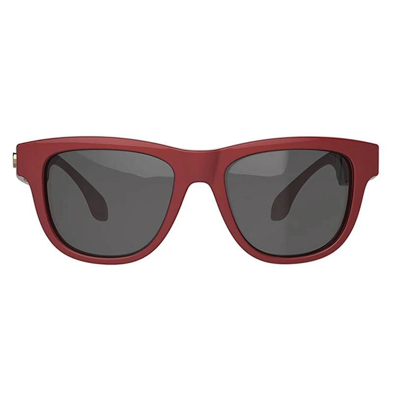 

Polarized Oem Bluetooth Fashionable Bone Conduction Updated Version New Design Smart Sunglasses