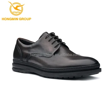 flat leather shoes mens