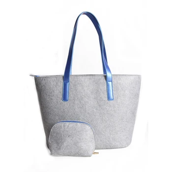Best Quality Custom Fashionable Felt Diaper Bags Mummy Baby Tote Bag