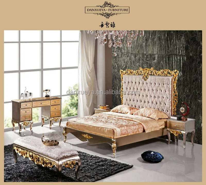 Bedroom Sets In Pakistan danxueya luxury bed frame design furniture wooden /antique bedroom Bedroom Sets In Pakistan danxueya luxury bed frame design furniture wooden /antique bedroom