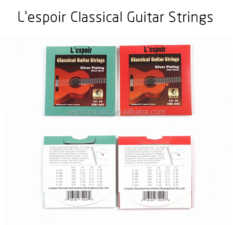 Acoustic Guitar Strings With Electric Guitar Strings For L'espoir