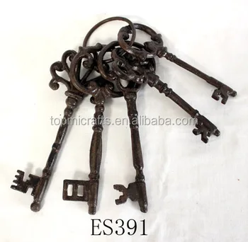 Cast Iron Key House Decoration Office Table Decoration Cheap