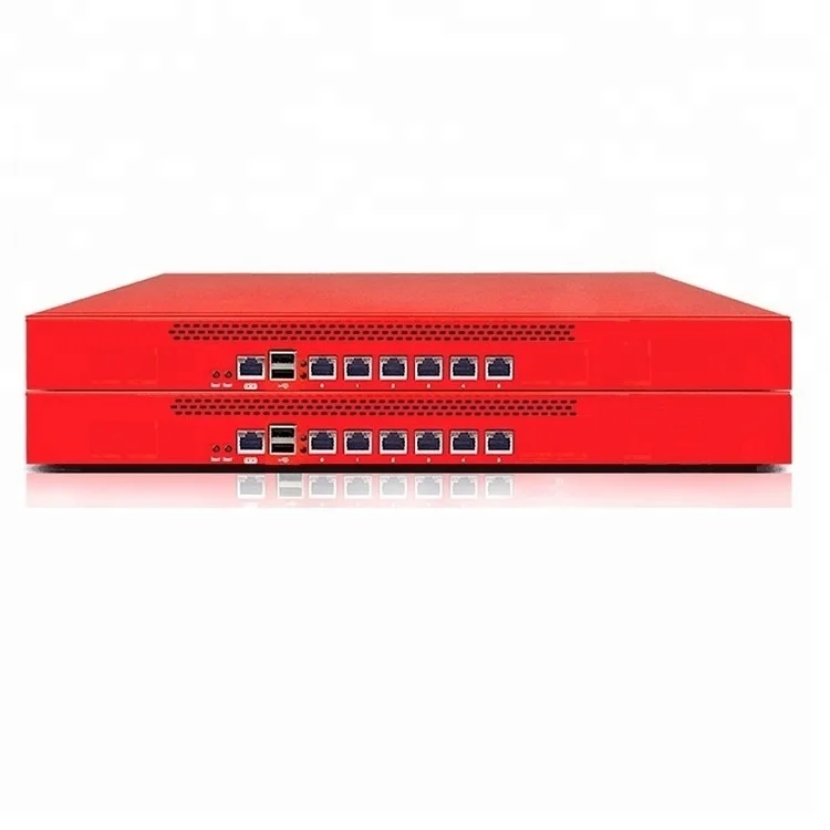 

2018 new 1U six gigabit ethernet quad core J1900 rack firewall server