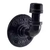 Industrial Pipe Bathroom Hardware Fixture Set by Pipe Decor | 3 Piece Kit Includes Robe Hook, 18 Inch Towel Bar and Toilet Paper