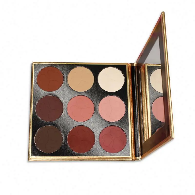 

New custom eyeshadow palette for makeup cosmetics, Multi-colored