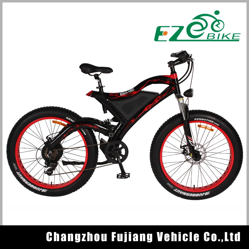 4 wheel electric mountain bike