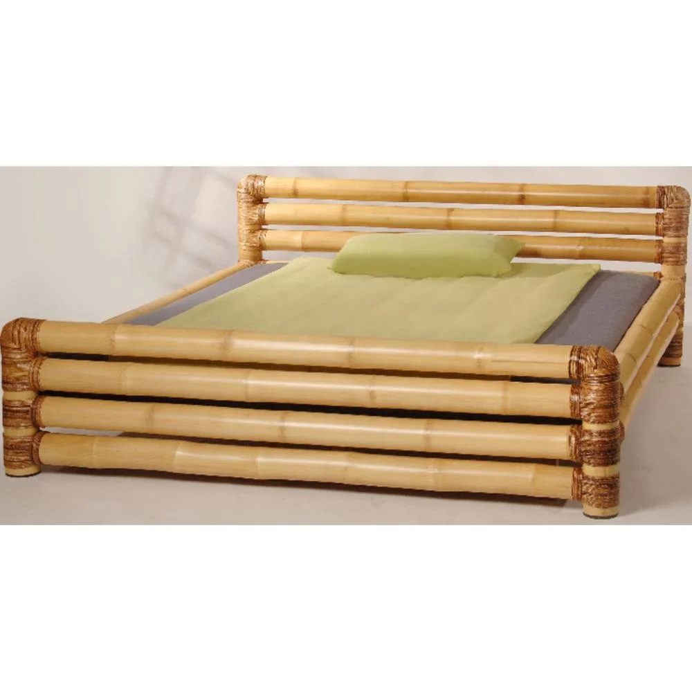 
natural bamboo bed 