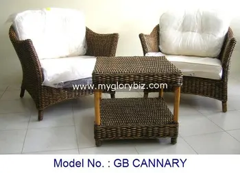 Indoor Rattan Sofa Set In 1 2 For Home Living Room With Elegant Indoor Rattan Sofa Set In 1 2 For Home Living Room With Elegant Design