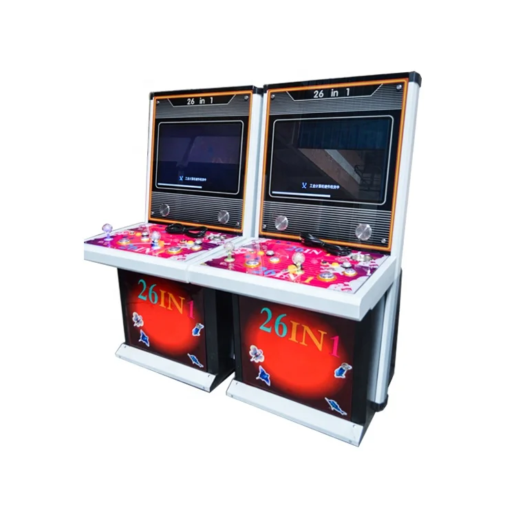 

1/2 Players Hunter Fish table Gambling / Fishing Video Game Machine With 26 in 1 and Dragon Slayers Fish Game Kit