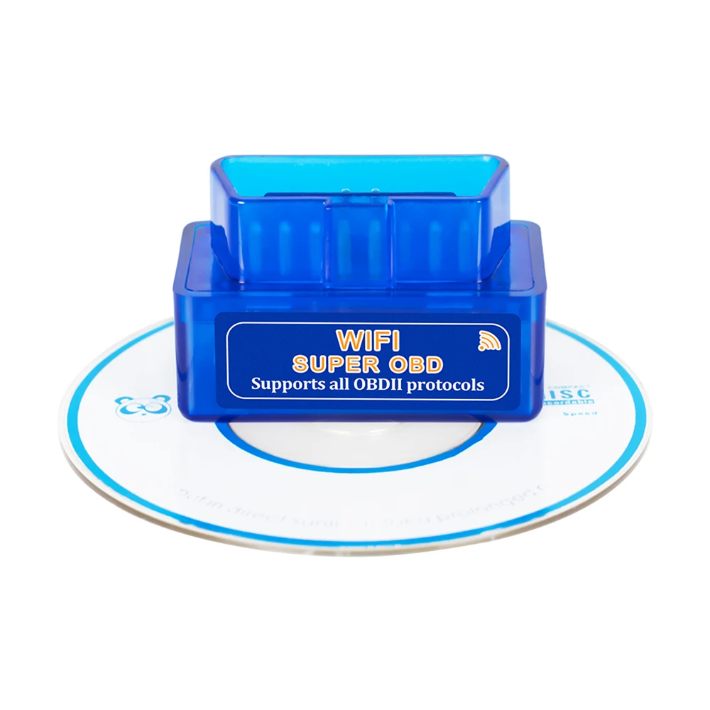 

Super Mini ELM327 OBD2 wifi V1.5 Car Diagnostic Tool ELM 327 V1.5 OBD 2 Wifi Scanner Works For iOS/Android/Windows 12V Diesel