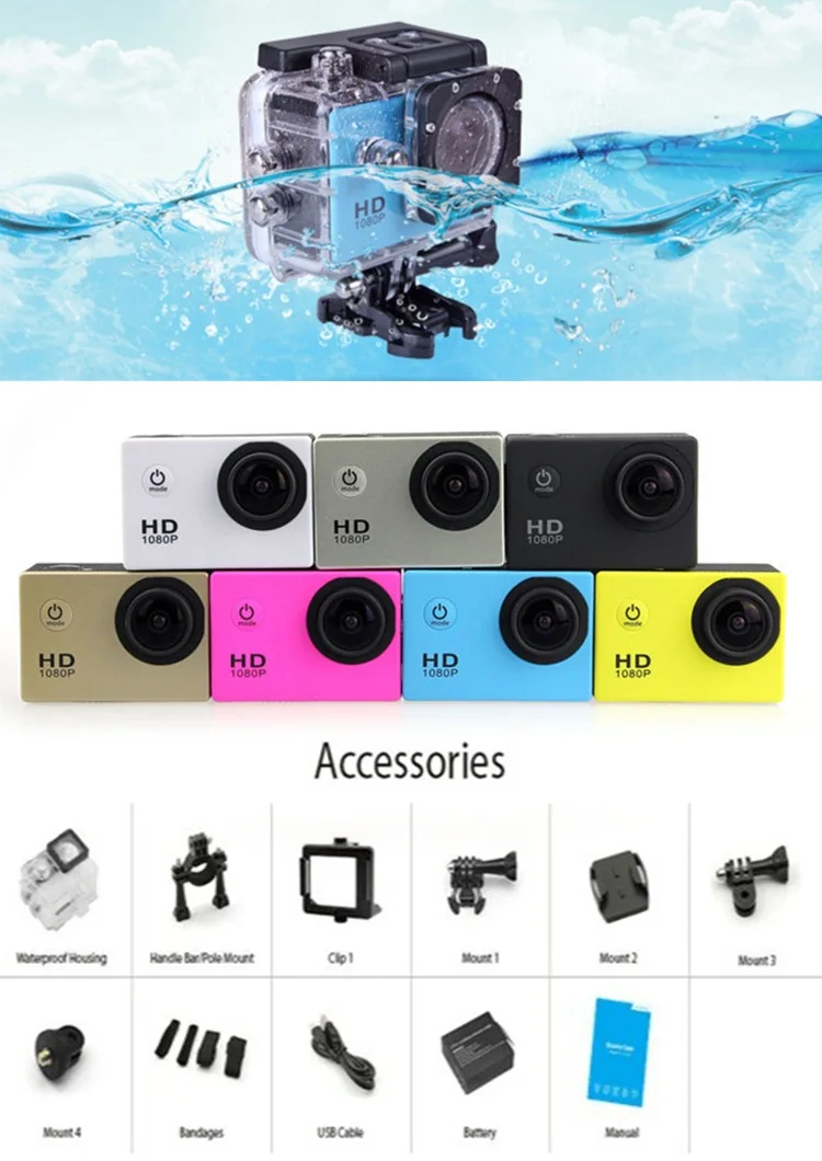 Cheapest factory direct helmet cam sj4000 sport dv 2.0inch underwater action camera.jpg