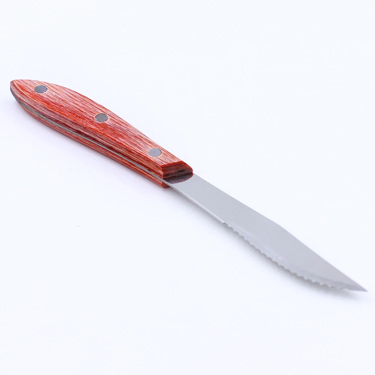 Factory Hot Sale Wood Handle Or Plastic Handle Steak Knife Buy Steak