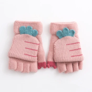 children's fingerless gloves