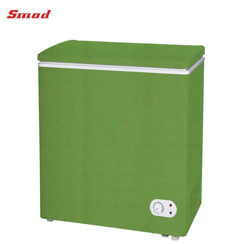 200l Green Red Color Chest Freezer Small Deep Freezer Refrigerator