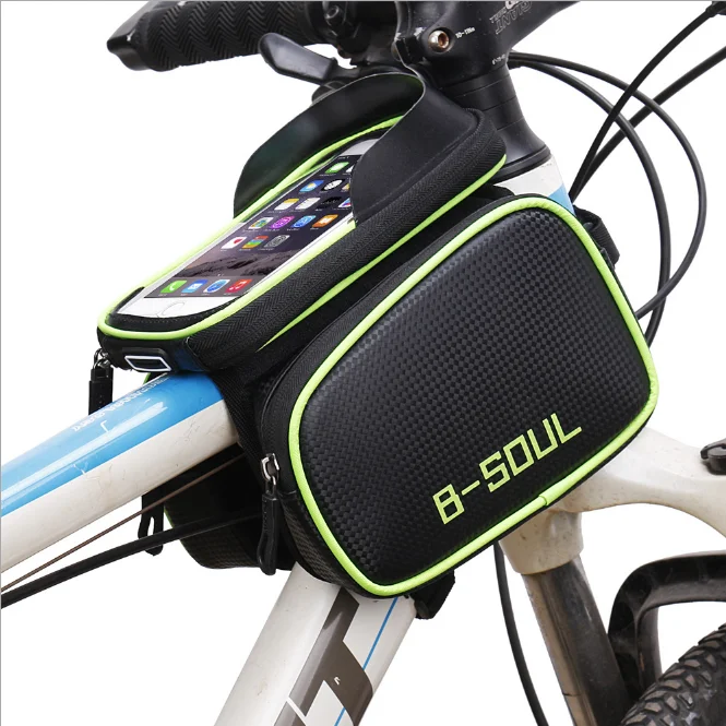 

2020 New Style Transport Bicycle Bag mobile phone bag, Black