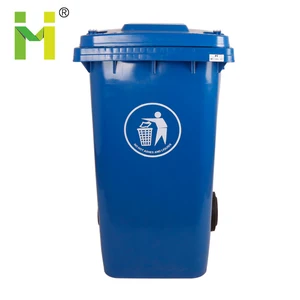 Hot sale! 240L Outerdoor Plastic recycle bin with Wheels and pedal