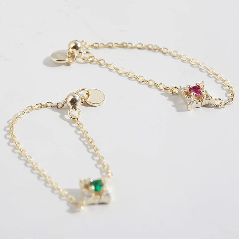 

Magic 925 silver thin linking chain rings