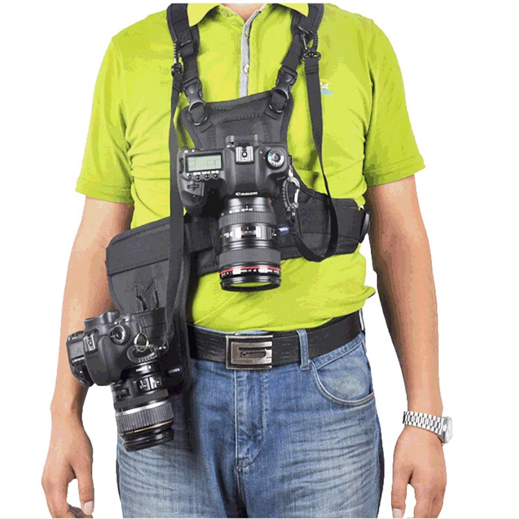 Micnova Mqmsp01 Multi Camera Carrying Chest Harness System Vest With