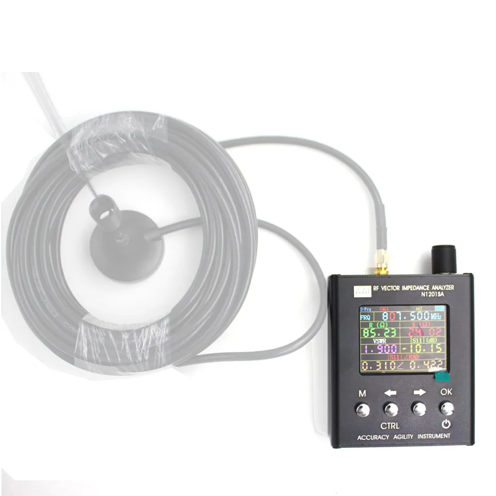 137.5MHz - 2.7GHz English Version N1201SA UV RF Vector Impedance ANT SWR Meter Tester Antenna Analyzer2 0780142001556877354