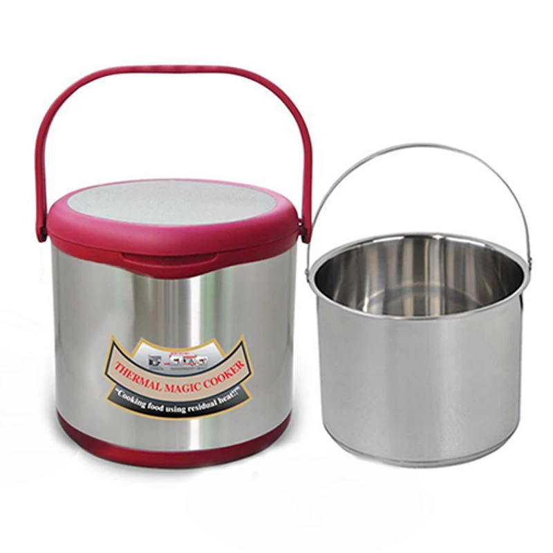 
304 Stainless Steel Energy saving Simmering Thermal Pot with Free Fire 