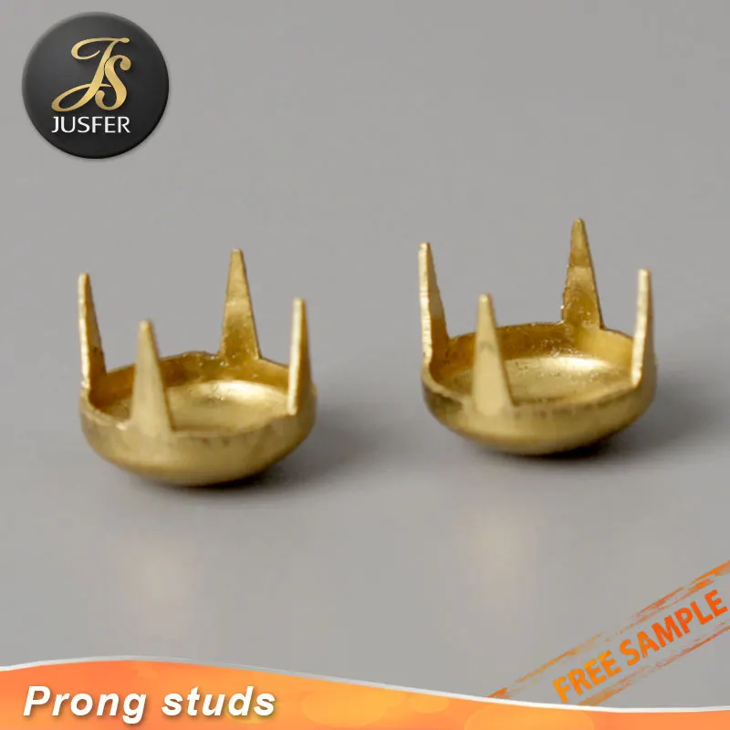 Round rivets studs with 4 claws nailhead for beads