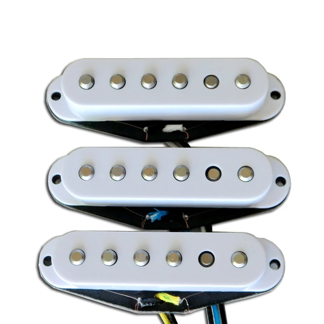

Donlis DS53 White Cover Alnico 5 Electric Guitar single coil pickup