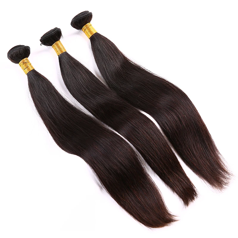 

8a thick end color #1b 12-24" Yaki straight 100 human hair extensions instock