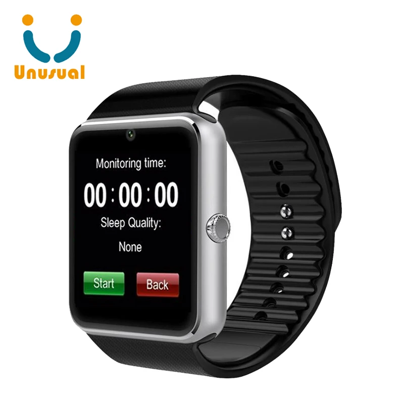 

Android Phone Smart Watch 2018 GT08 Smartwatch With SIM Card, Black silver gold white