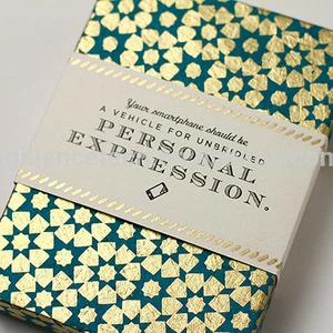 Gold foil Elegant Fancy gift boxes