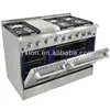 hyxion 6 burner CSA gas cooking range in pakistan