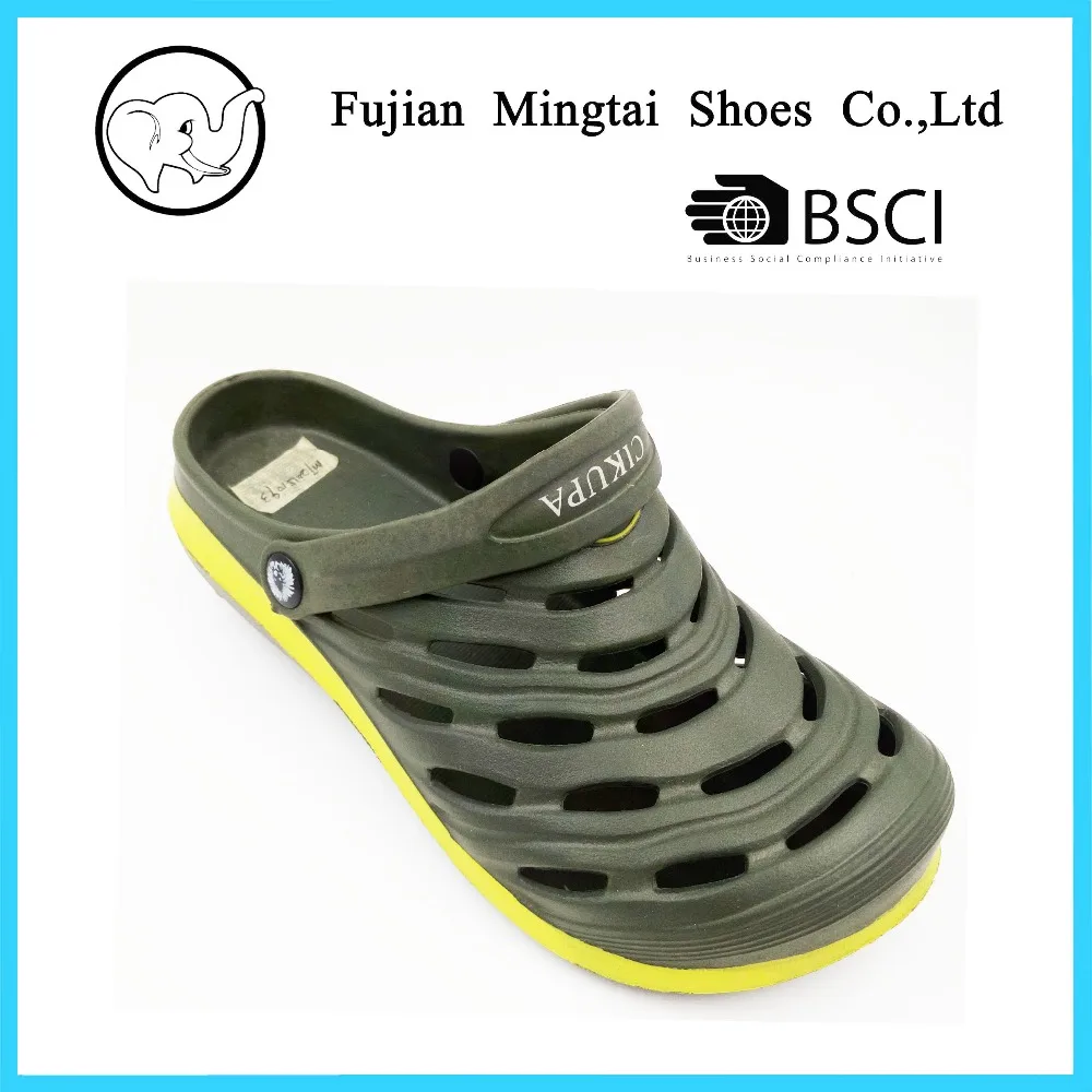 2016 wholesale new custom logo eva soft clogs shoes