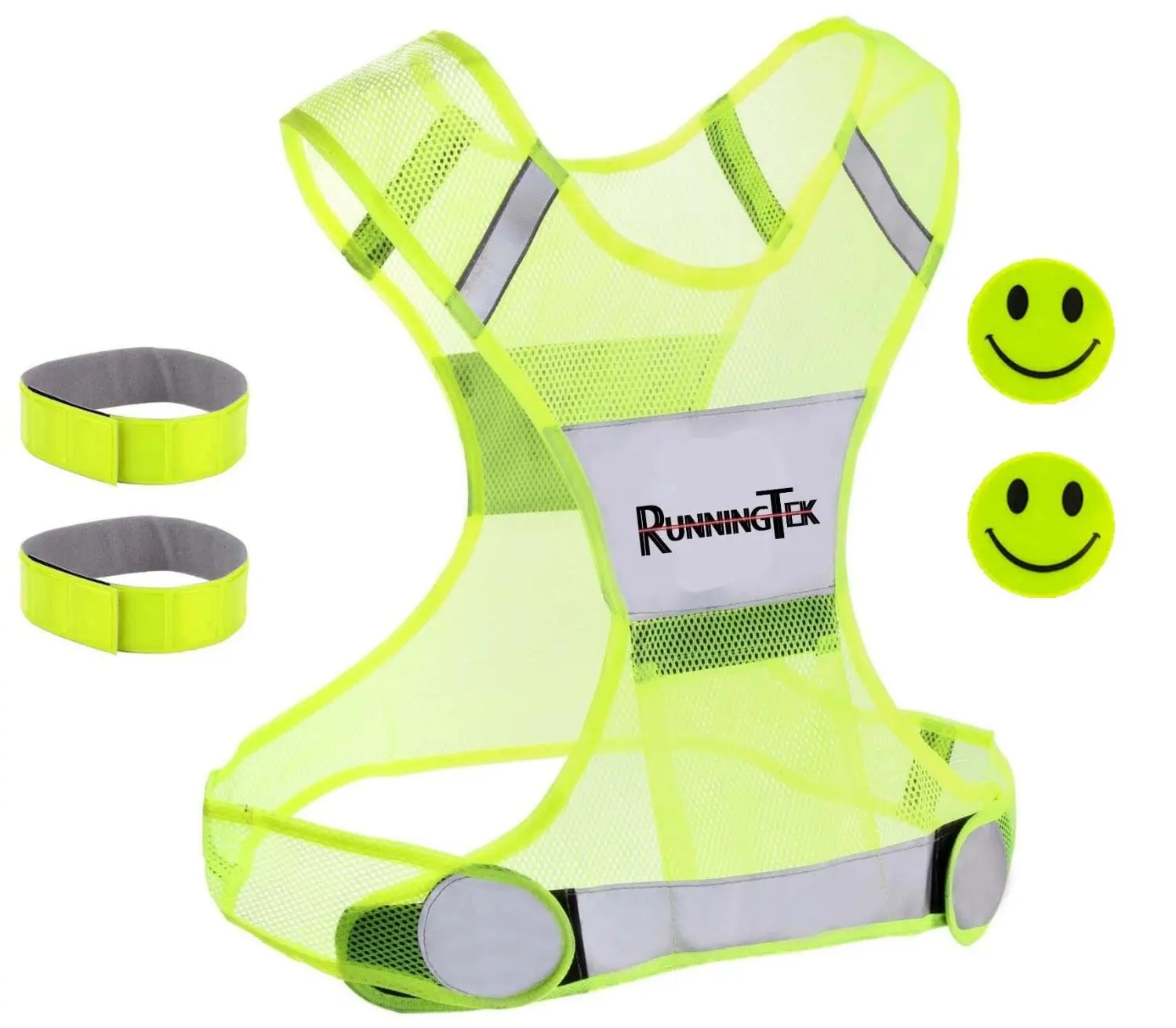 hi vis cycling vest