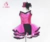 Childrens' Ballet Leotard with Tutu for Performance Girls Purple Ballet Dress Performance Wear Dance Dress Skirt