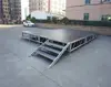 RK Big event background design transparent / plywood stage for sale