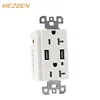 returned customer! Factory Price Tamper Resistant Duplex us industrial usb wall socket