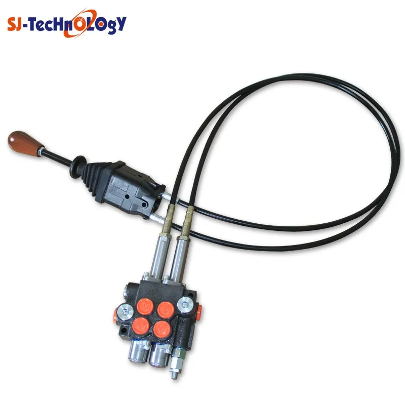 Closed Center P40 40lpm Cable Control With Joysticks Hydraulic