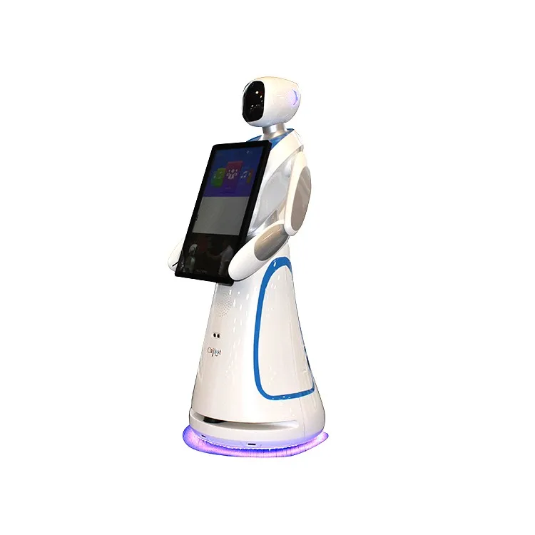 Artificial Intelligent Speaking Room Service Robot In Home Bank - Buy ...