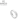Latest Design Multi Layer Plated 925 Sterling Silver Men's O-ring Pick