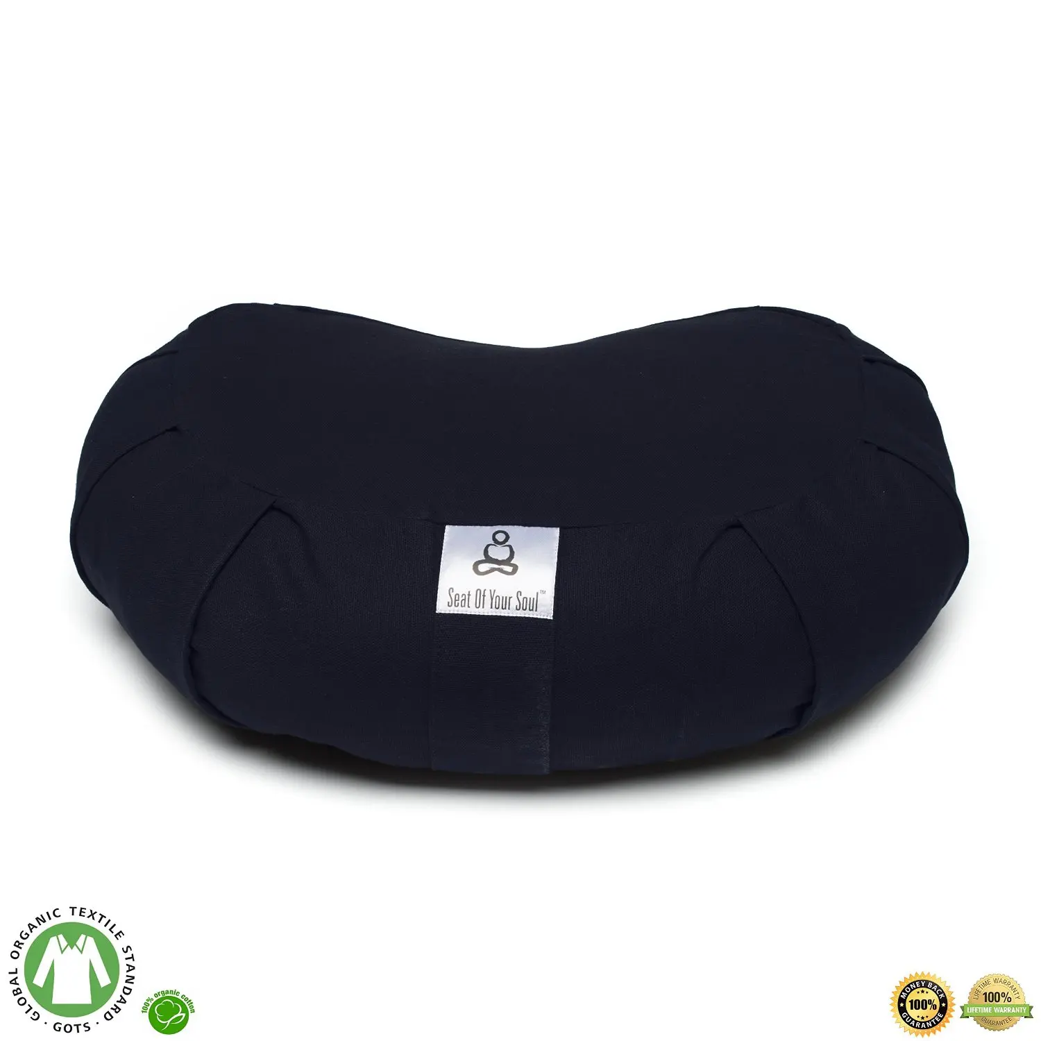 halfmoon meditation cushion