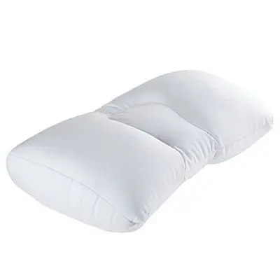 Orthopedic Microbead Cooling Cervical Pillow For Neck Head Spine Support White