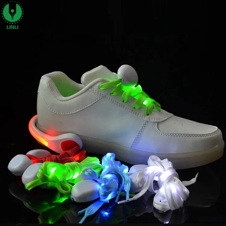 

High Quality Glow In The Dark Shoe laces Sport Glowing Shoelaces
