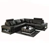 2017 Hot Selling High Quality Modern Italian Home Furniture Reclining Leather Sectional Sofa Model