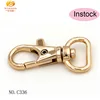 in stock 4/8" D ring loop trigger snap hook