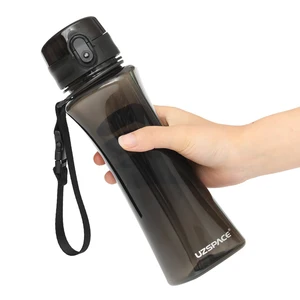 Image of 500ml fashion Twisted Fitness Plastic Tritan bottle BPA Free protein shaker bottle Sports Water Bottle
