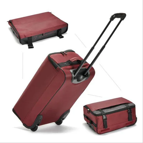 foldable spinner luggage