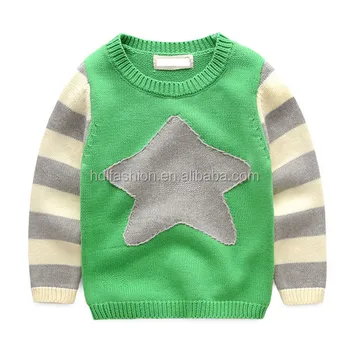 Baby Boy Pullover Cotton Yarn Knit Star Pattern Sweater Buy Sweater Free Knitting Patterns Sweater Korean Sweater Knitting Pattern Product On