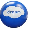 Custom large outdoor air PVC balloons planet fly giant inflatable helium balloon light for advertising parade